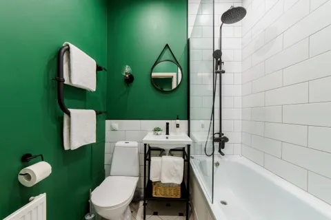 Green apartment city view, фотография 4