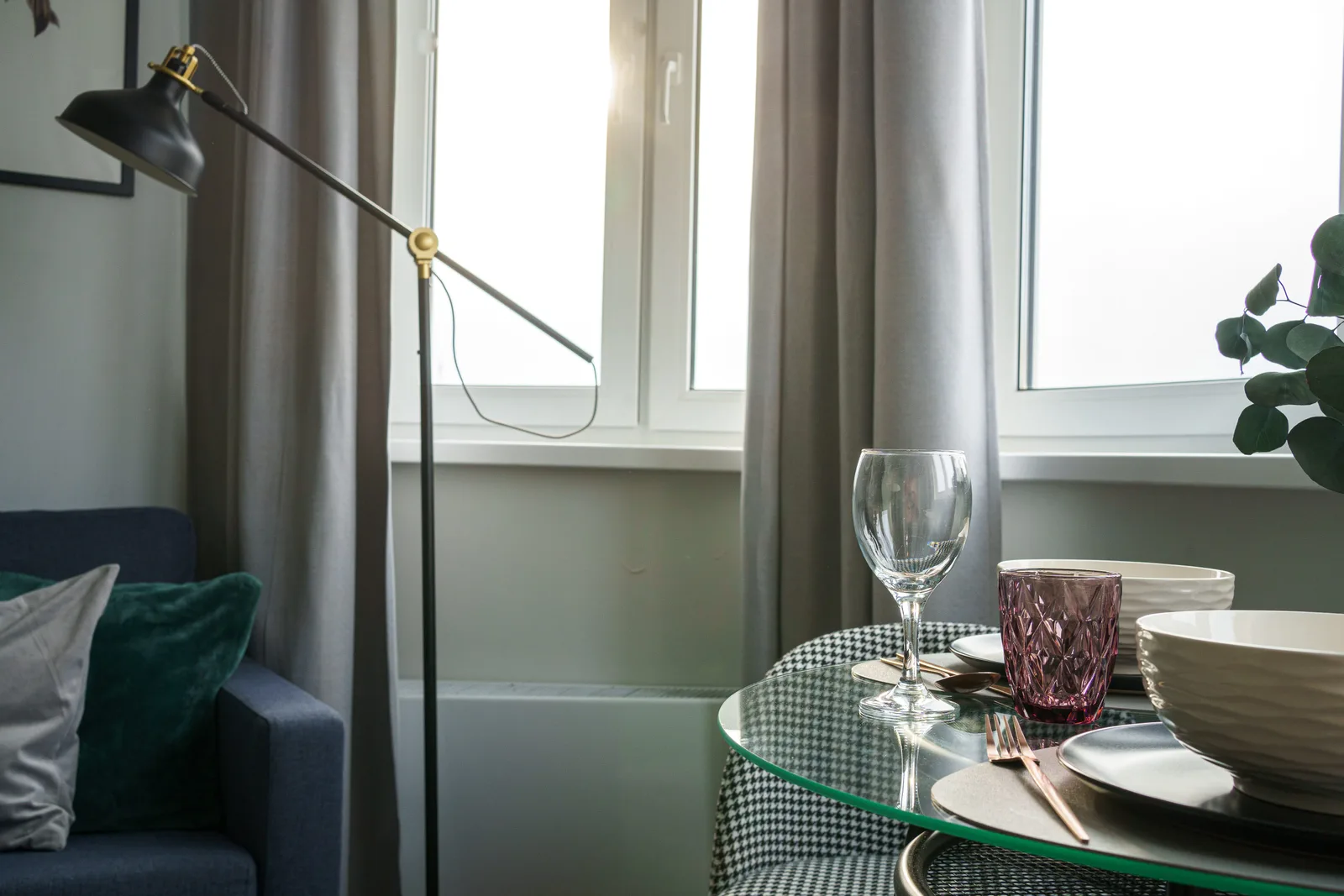 Green apartment city view, фотография 14